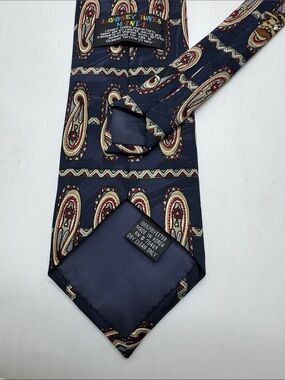Warner Bros. Navy Paisley Men's Tie #0068